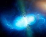 Ondes gravitationnelles issues de la fusion d'étoiles à neutrons