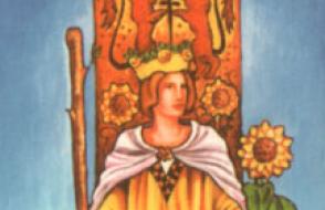 A Tarot Queen of Wands jelentése: a kártya általános értelmezése