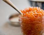 Caviar légèrement salé (salé maison)