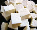 Fromage Paneer à la maison : recette étape par étape Fromage Paneer avec additifs