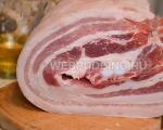 Soljenje svinjske masti ili ukusan recept za soljenje svinjske masti u salamuri
